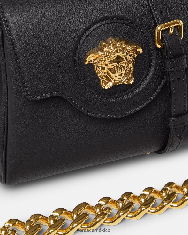 Versace bolso de mano pequeño la medusa negro bolsas mujer 84626J334