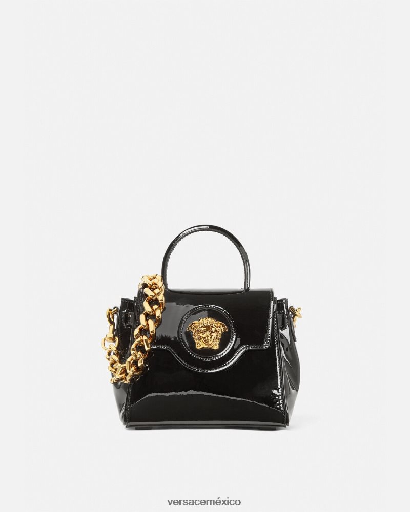 Versace bolso de mano pequeño la medusa negro bolsas mujer 84626J361