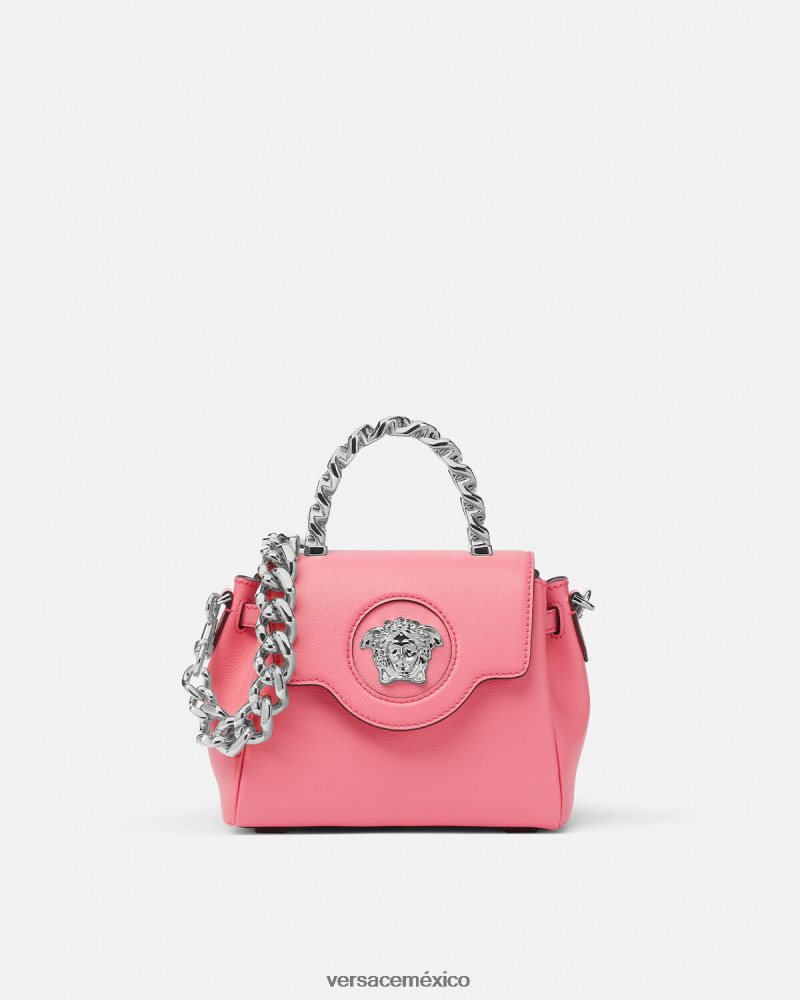 Versace bolso de mano pequeño la medusa rosa bolsas mujer 84626J332