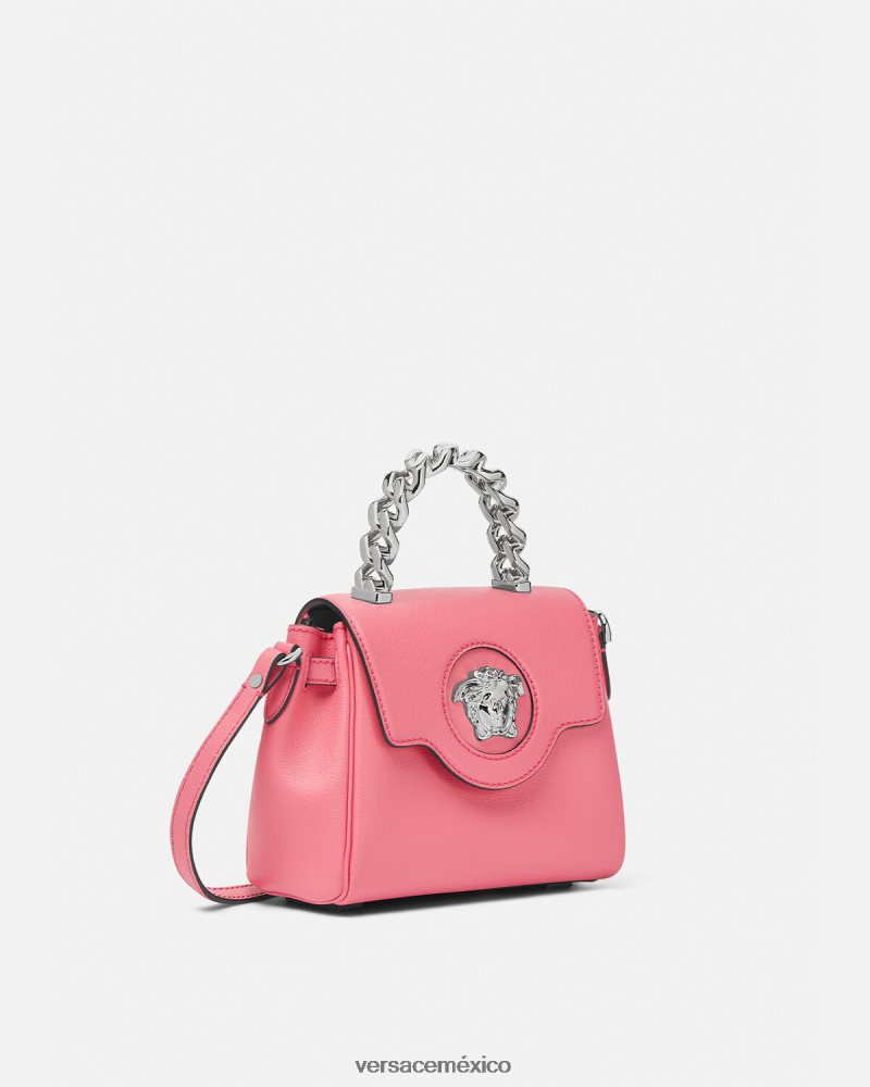 Versace bolso de mano pequeño la medusa rosa bolsas mujer 84626J332