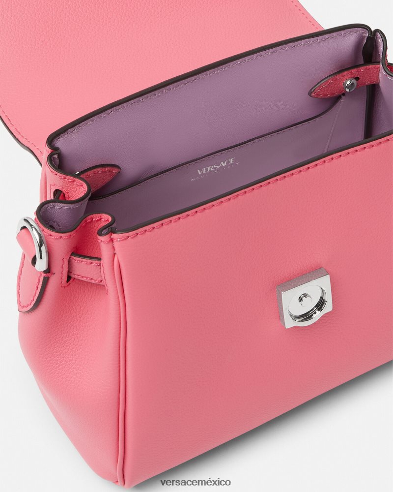 Versace bolso de mano pequeño la medusa rosa bolsas mujer 84626J332