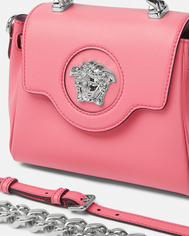 Versace bolso de mano pequeño la medusa rosa bolsas mujer 84626J332