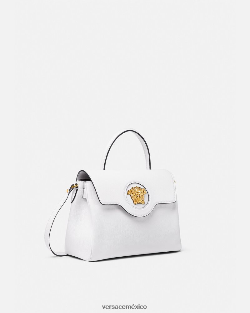 Versace bolso medusa blanco bolsas mujer 84626J343