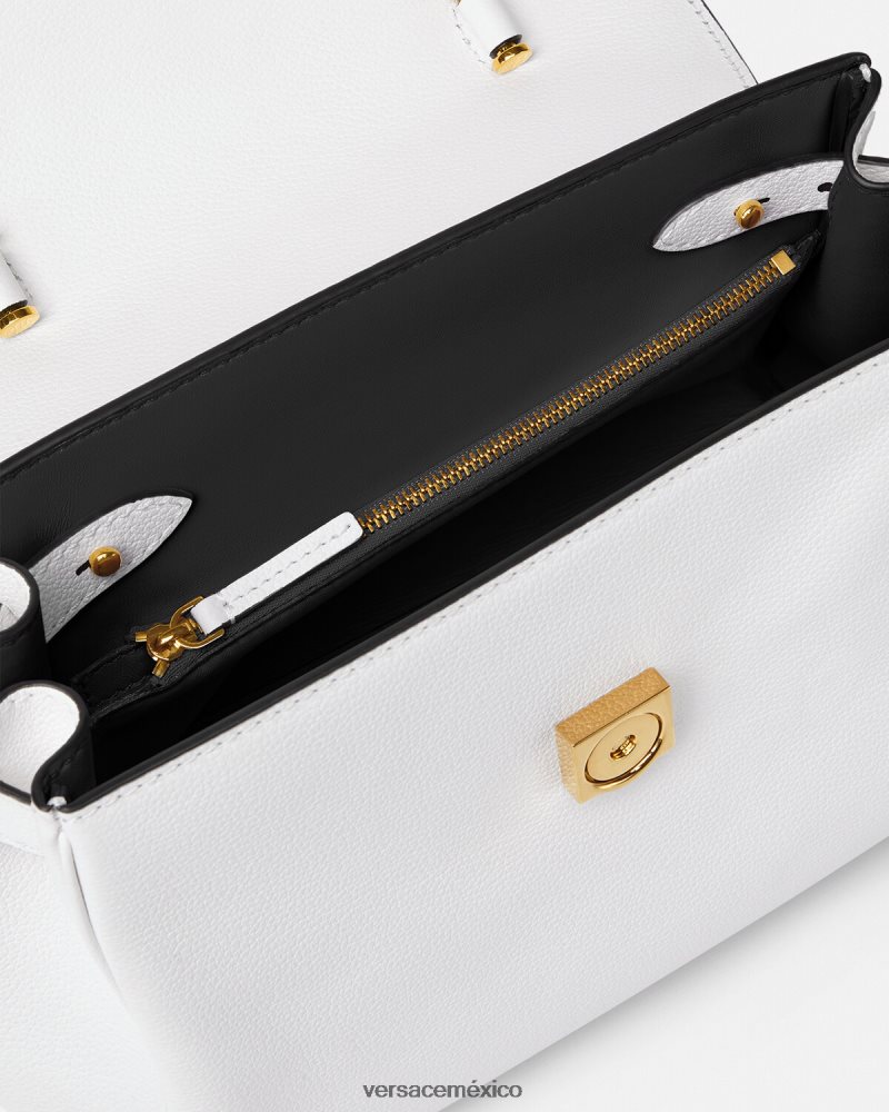 Versace bolso medusa blanco bolsas mujer 84626J343