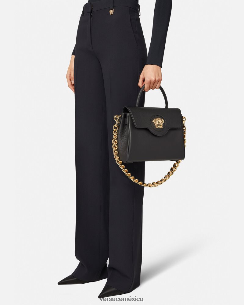 Versace bolso medusa negro bolsas mujer 84626J342