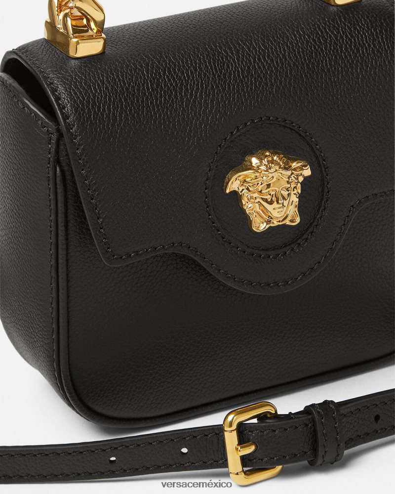 Versace bolso mini con medusa negro bolsas mujer 84626J309