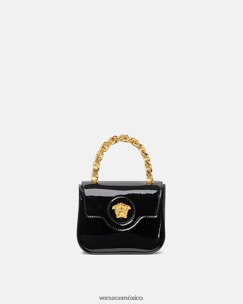 Versace bolso mini con medusa negro bolsas mujer 84626J311