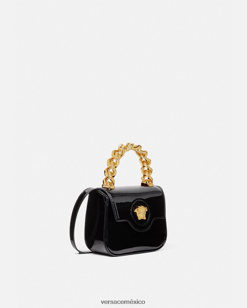 Versace bolso mini con medusa negro bolsas mujer 84626J311