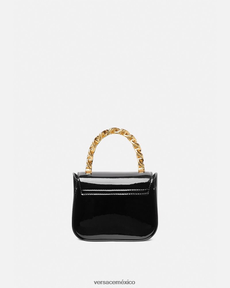 Versace bolso mini con medusa negro bolsas mujer 84626J311