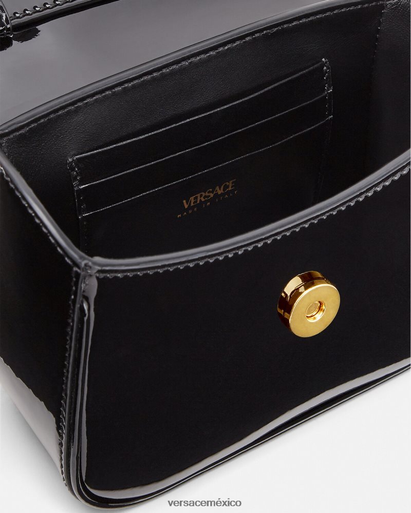 Versace bolso mini con medusa negro bolsas mujer 84626J311