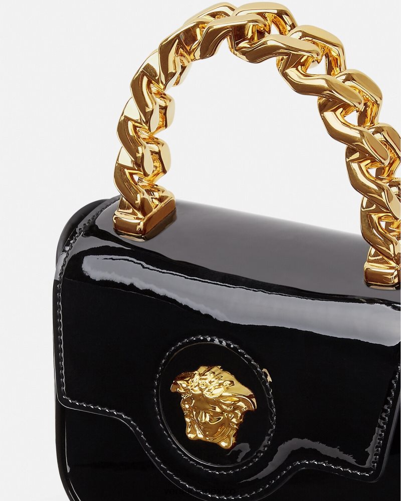 Versace bolso mini con medusa negro bolsas mujer 84626J311