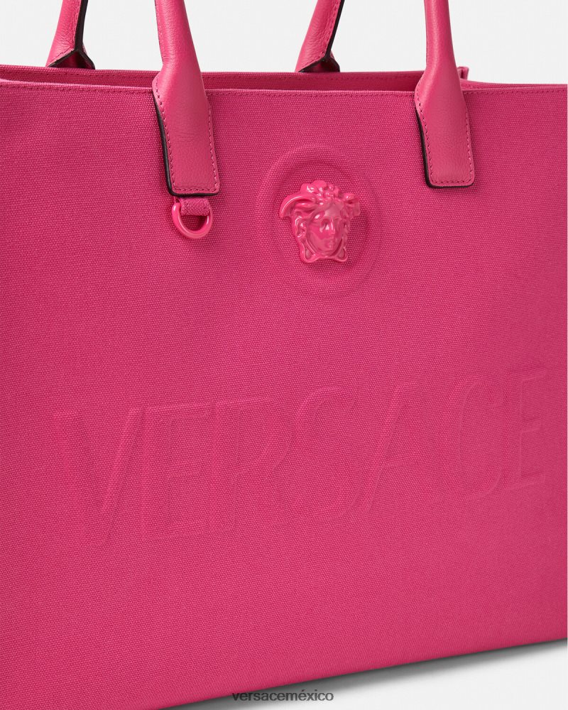 Versace bolso shopper grande con medusa un color bolsas mujer 84626J358