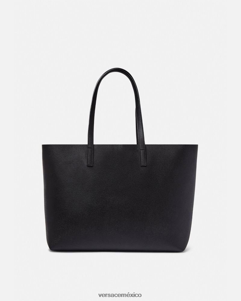 Versace bolso de mano virtus negro bolsas mujer 84626J379