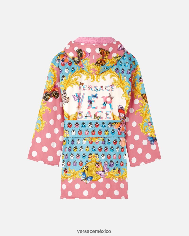 Versace albornoz corto mariposas imprimir ropa interior y ropa de playa mujer 84626J1080