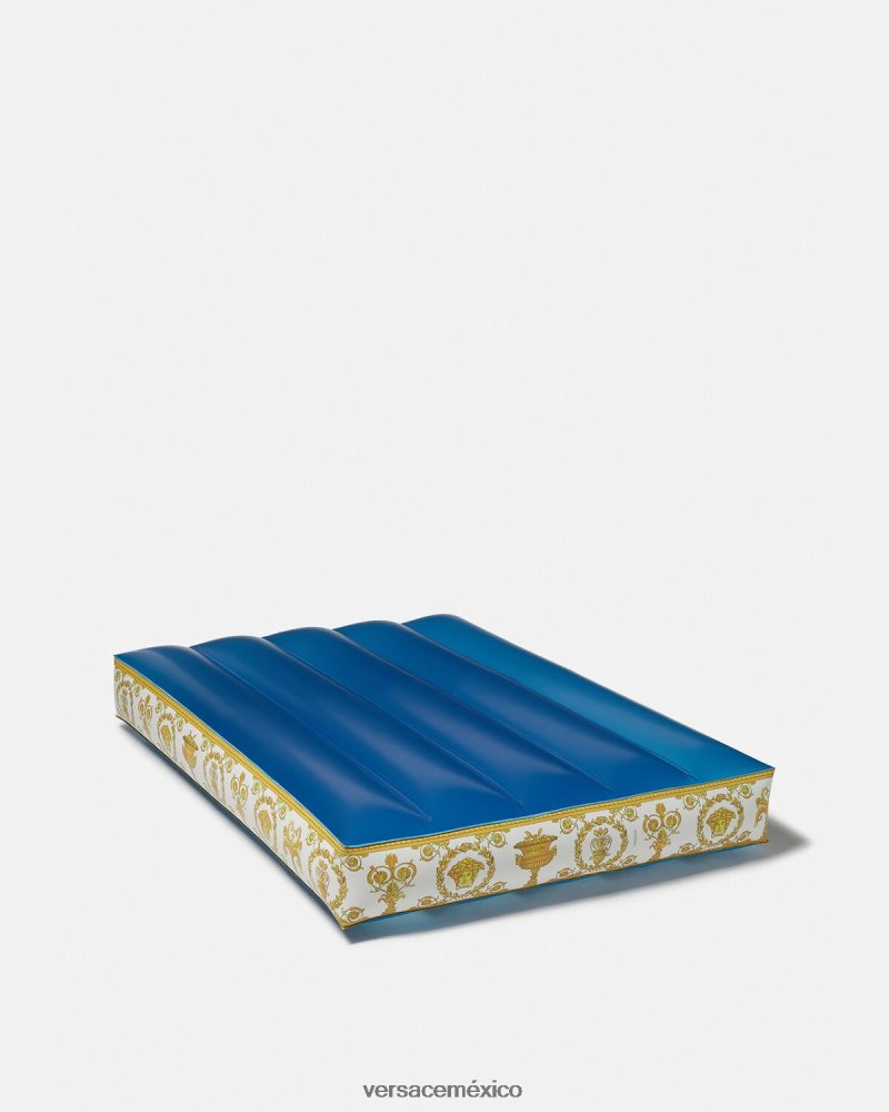 Versace colchón flotante creta de flor azul claro ropa interior y ropa de playa mujer 84626J1213