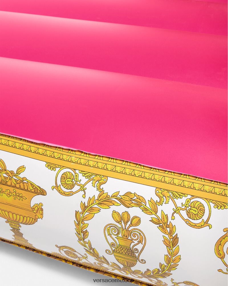 Versace colchón flotante creta de flor fucsia ropa interior y ropa de playa mujer 84626J1212