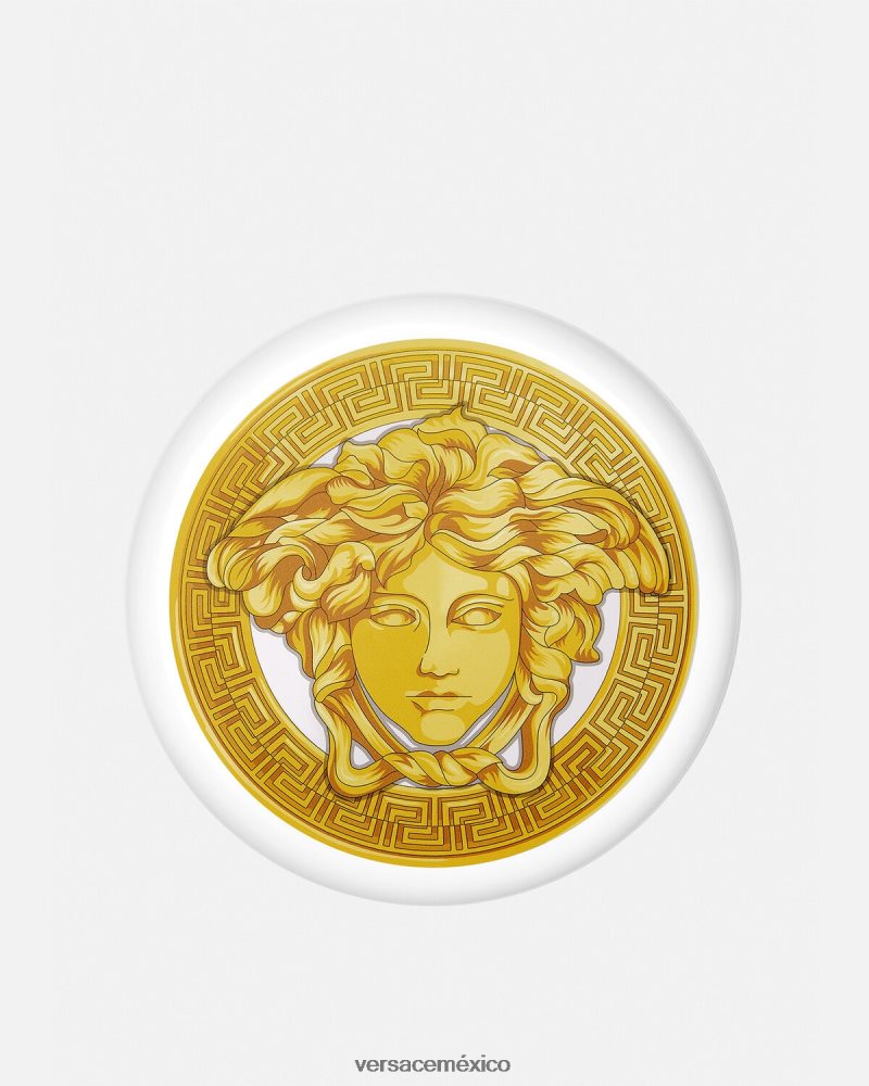 Versace disco volador medusa blanco ropa interior y ropa de playa mujer 84626J1211