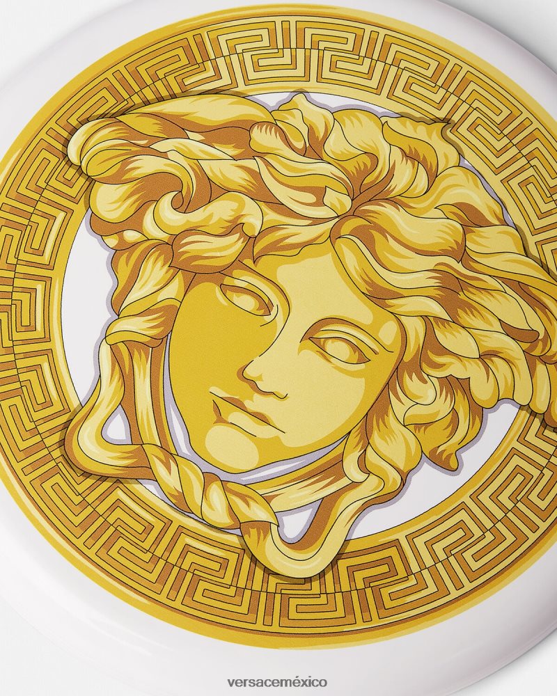 Versace disco volador medusa blanco ropa interior y ropa de playa mujer 84626J1211