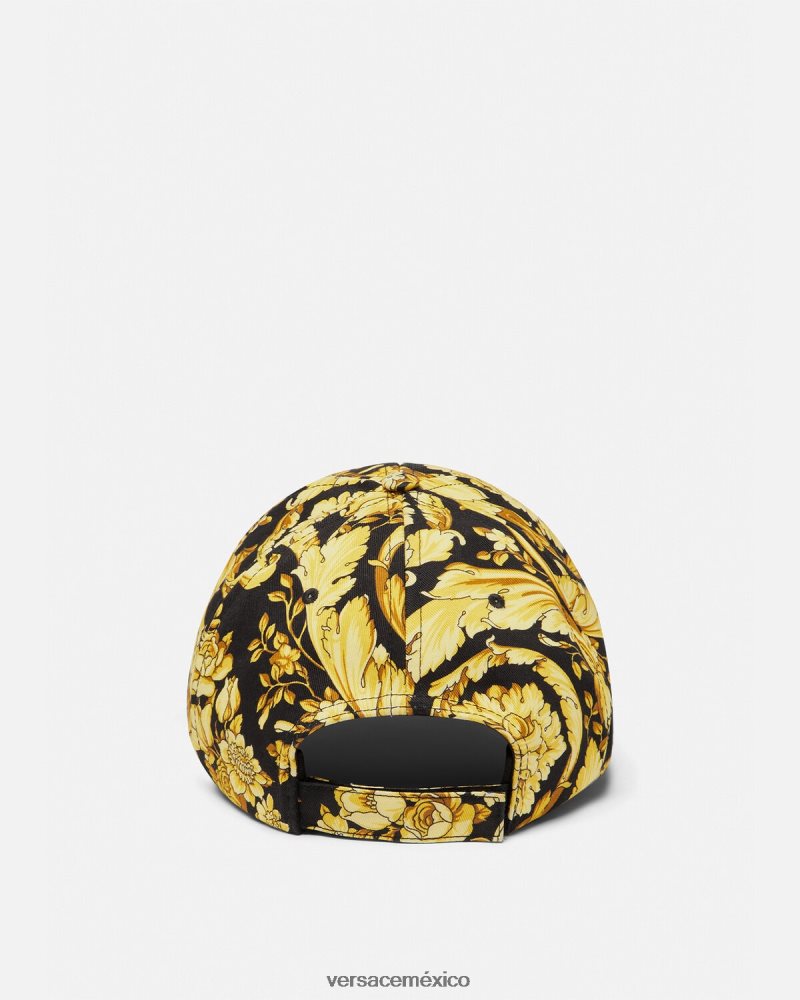 Versace gorra de béisbol con logo barroco imprimir ropa interior y ropa de playa mujer 84626J1209
