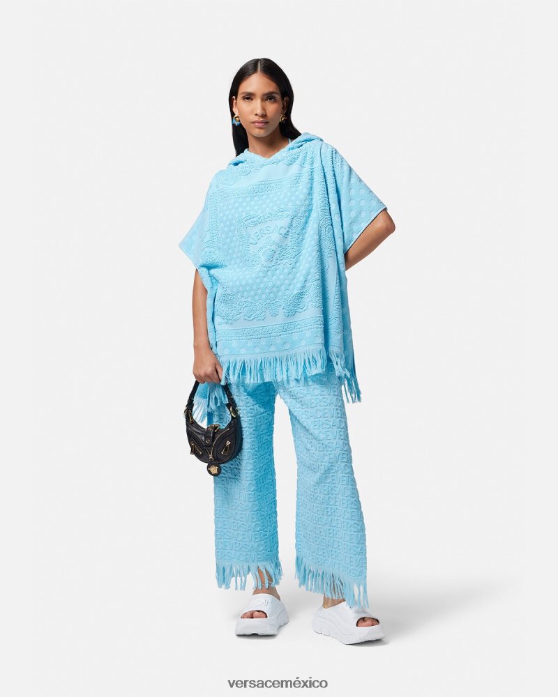 Versace pareo de toalla con mariposas patrimoniales un color ropa interior y ropa de playa mujer 84626J1192