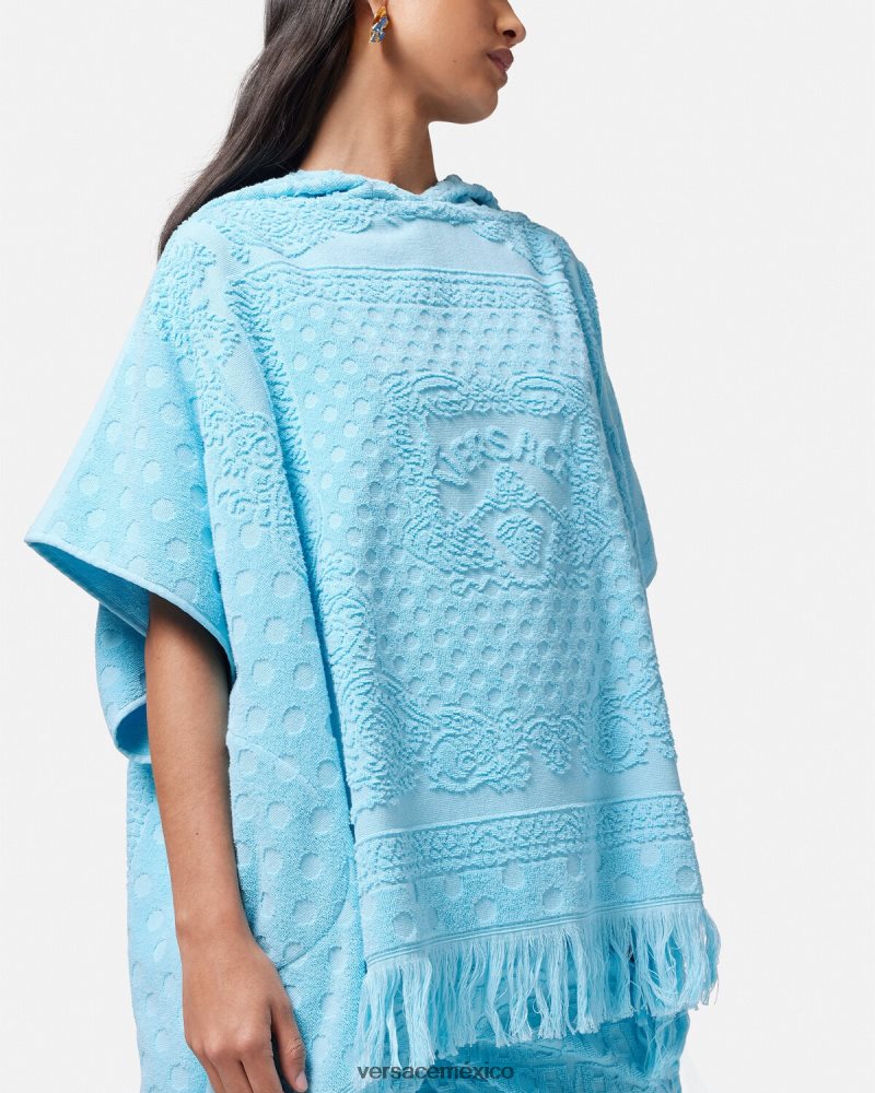 Versace pareo de toalla con mariposas patrimoniales un color ropa interior y ropa de playa mujer 84626J1192