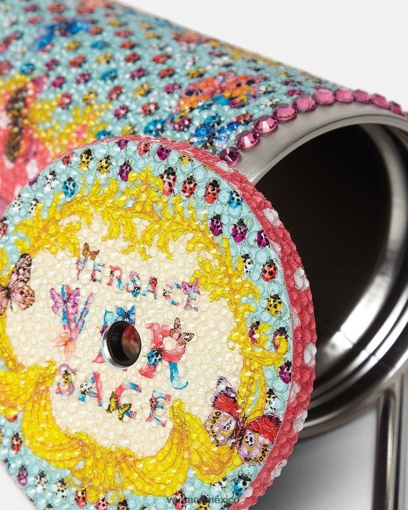 Versace taza de viaje mariposas de cristal imprimir ropa interior y ropa de playa mujer 84626J1194