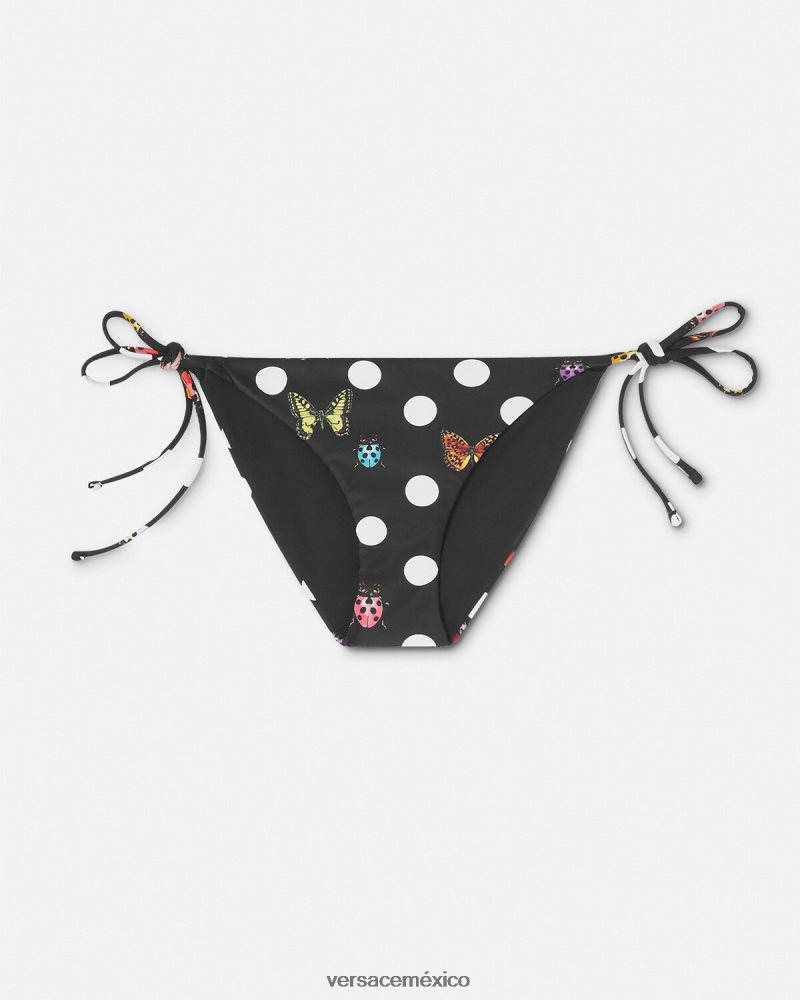 Versace braguita de bikini mariposas imprimir ropa interior y ropa de playa mujer 84626J1115