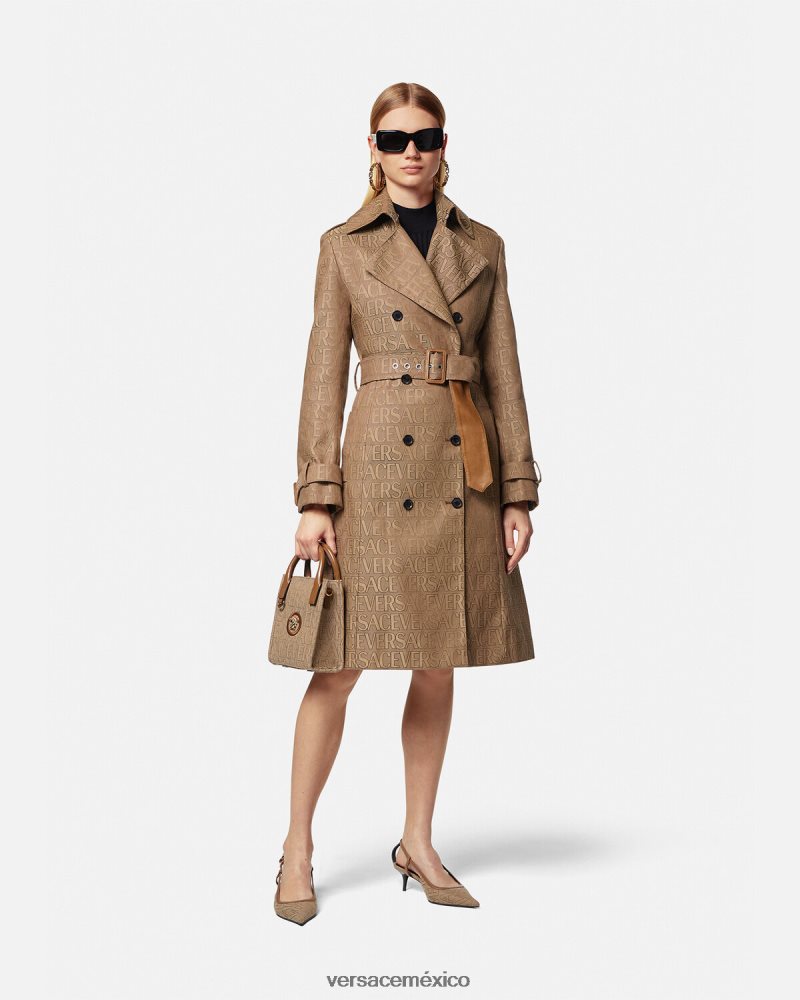 Versace gabardina integral imprimir ropa mujer 84626J82
