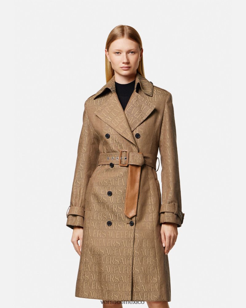 Versace gabardina integral imprimir ropa mujer 84626J82
