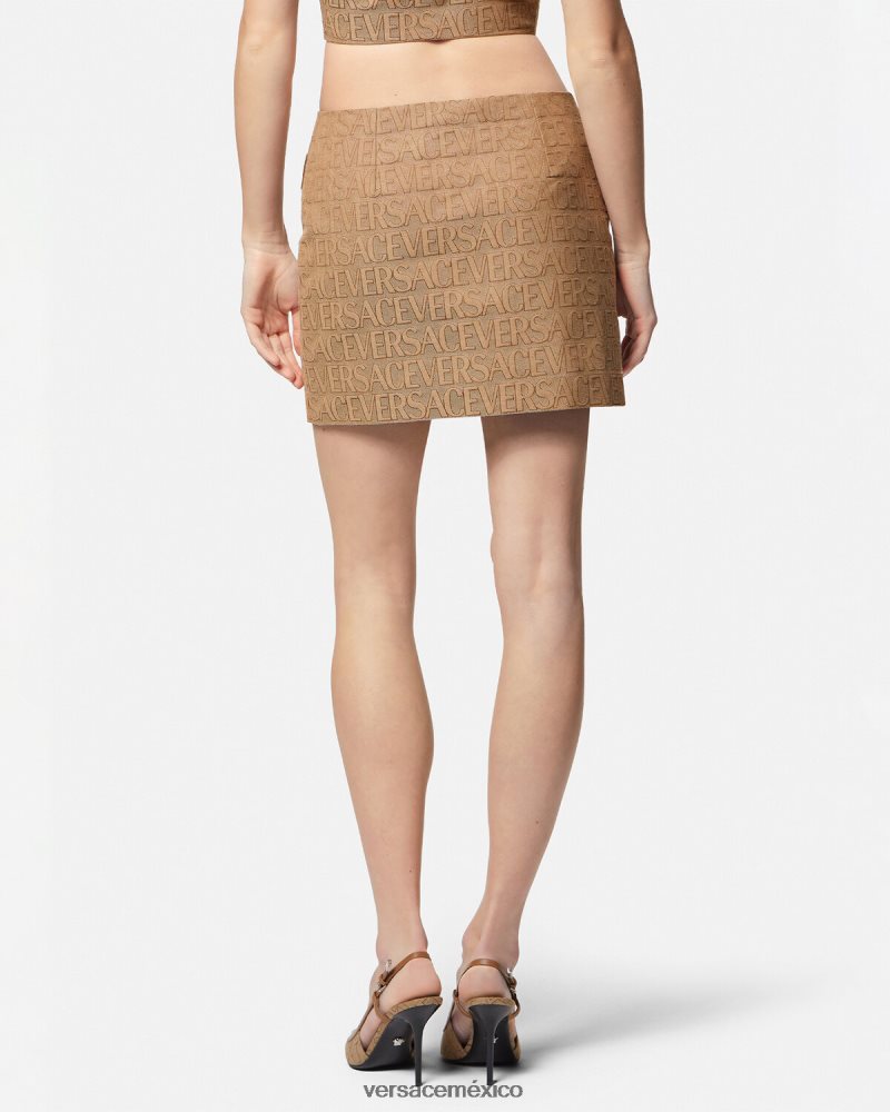 Versace minifalda por toda la prenda imprimir ropa mujer 84626J164