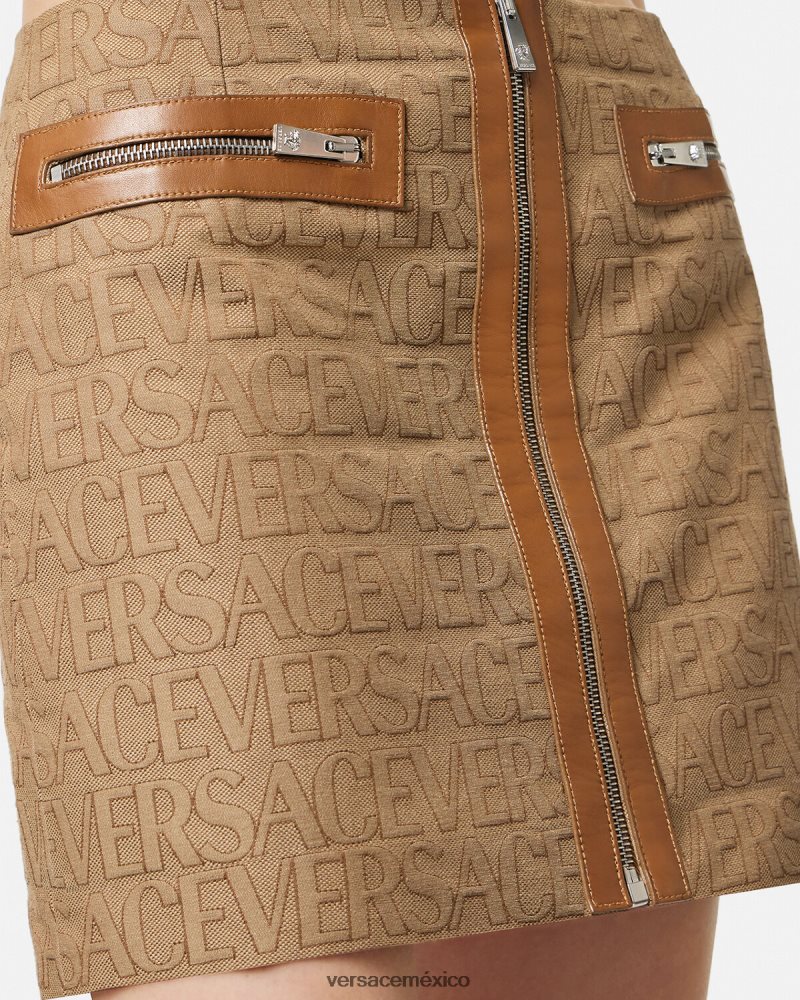 Versace minifalda por toda la prenda imprimir ropa mujer 84626J164