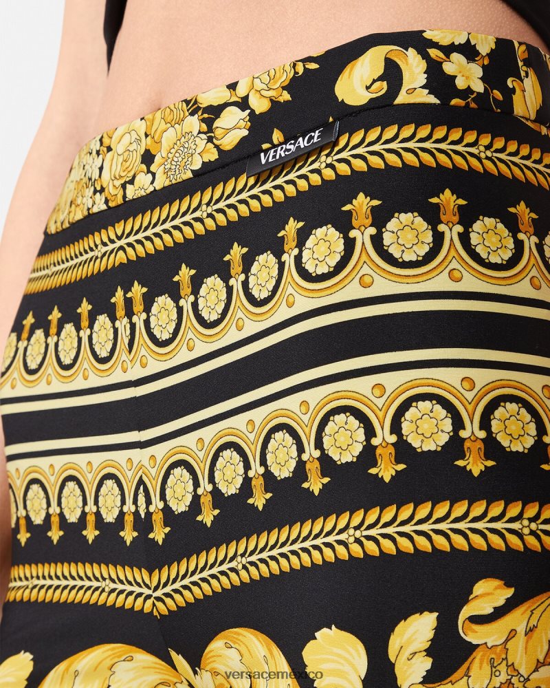 Versace leggings barrocos imprimir ropa mujer 84626J199