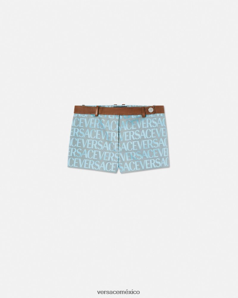 Versace pantalones cortos imprimir ropa mujer 84626J194