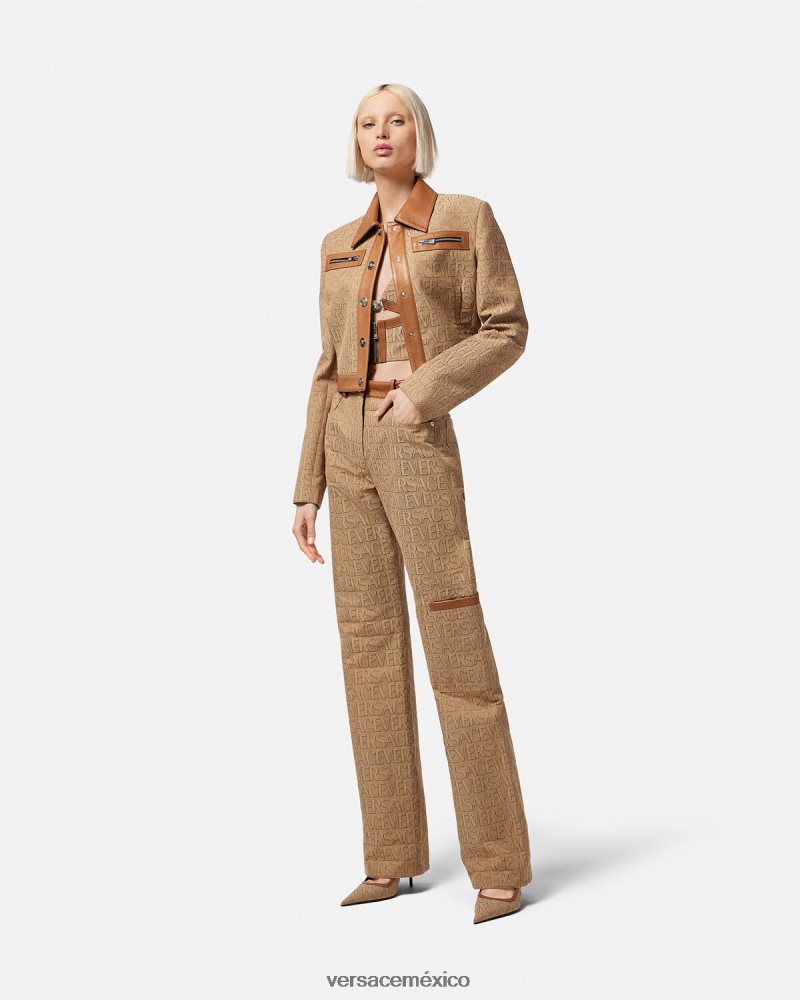Versace pantalones por toda la prenda imprimir ropa mujer 84626J195