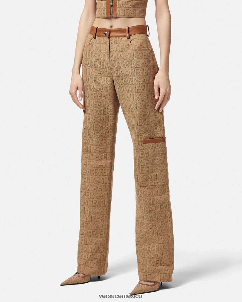 Versace pantalones por toda la prenda imprimir ropa mujer 84626J195