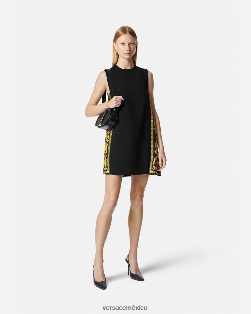 Versace minivestido barroco imprimir ropa mujer 84626J28
