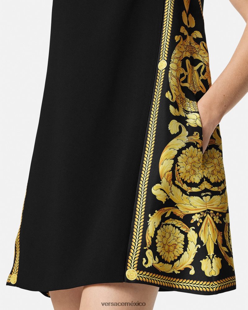 Versace minivestido barroco imprimir ropa mujer 84626J28