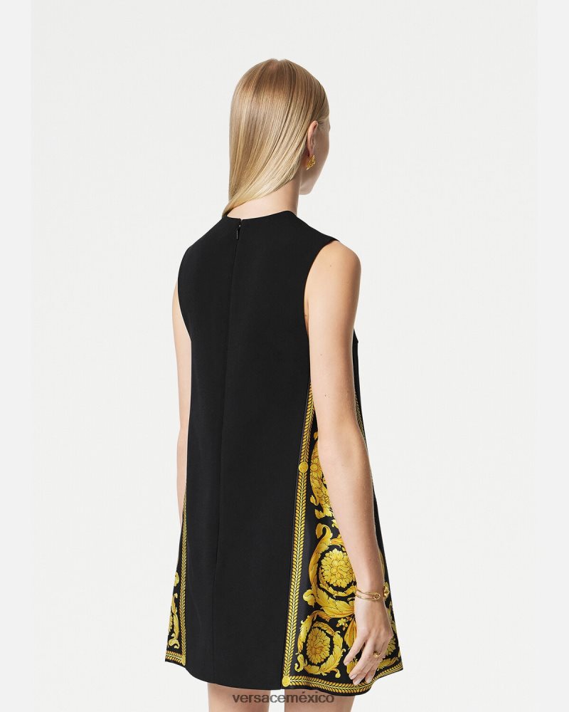 Versace minivestido barroco imprimir ropa mujer 84626J28