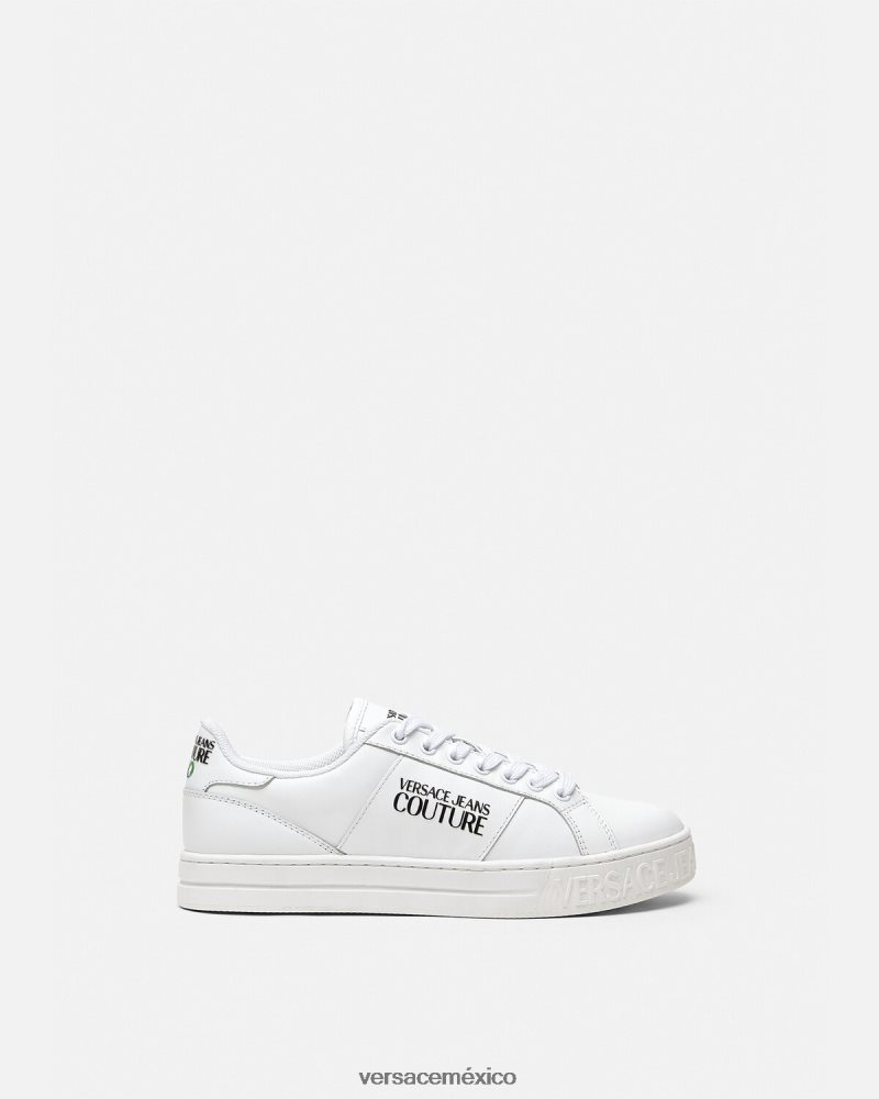 Versace tenis corte 88 blanco zapato mujer 84626J2313