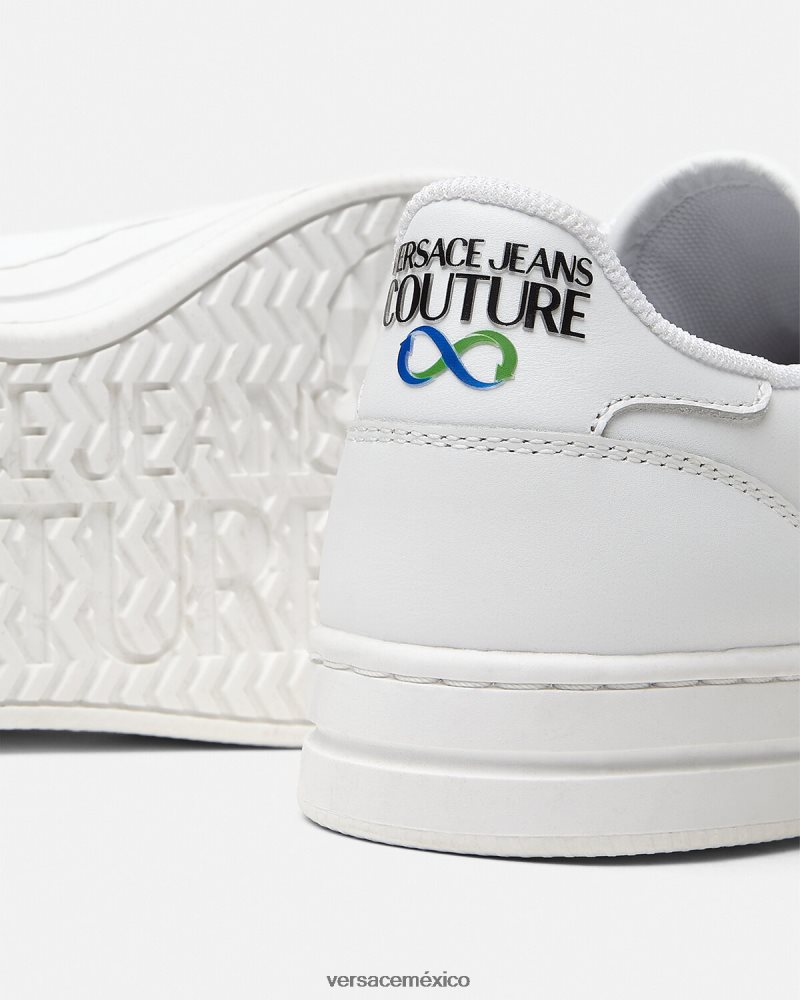 Versace tenis corte 88 blanco zapato mujer 84626J2313