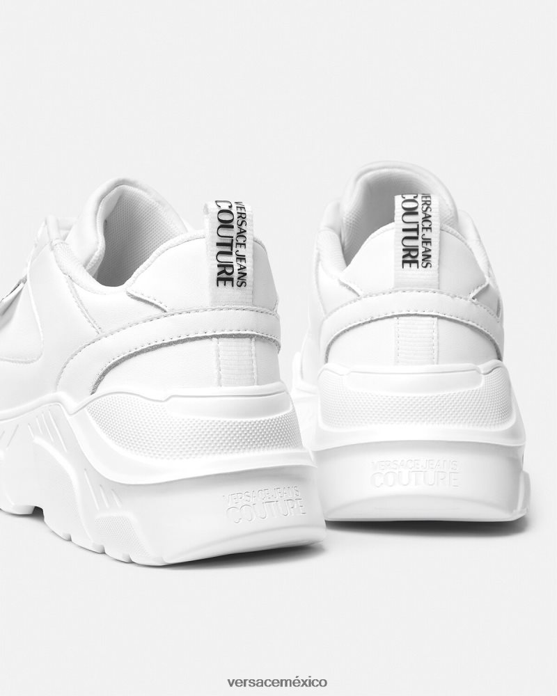 Versace zapatillas de deporte speedtrack blanco zapato mujer 84626J2274