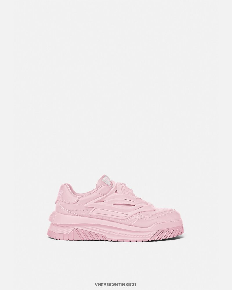 Versace zapatillas odissea rosa zapato mujer 84626J504