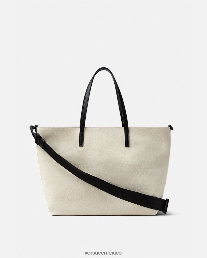 Versace bolso cambiador para bebé con logo blanco negro bolsas niños 84626J1850