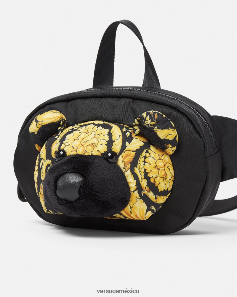 Versace riñonera con diseño barroco y osito de peluche imprimir bolsas niños 84626J2068