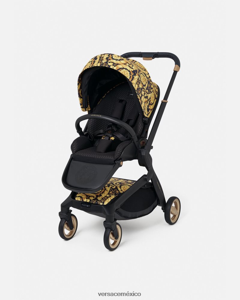 Versace cochecito de bebé barroco imprimir accesorios niños 84626J1840