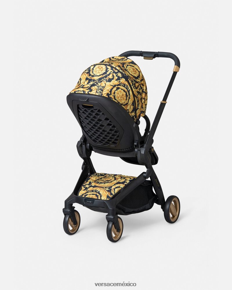 Versace cochecito de bebé barroco imprimir accesorios niños 84626J1840