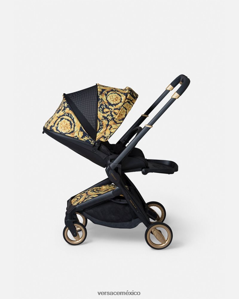Versace cochecito de bebé barroco imprimir accesorios niños 84626J1840