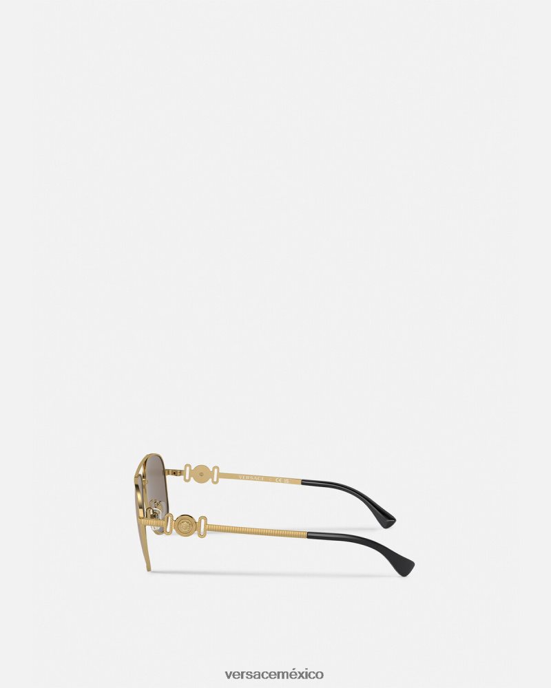 Versace gafas de sol de aviador medusa onul accesorios niños 84626J2139