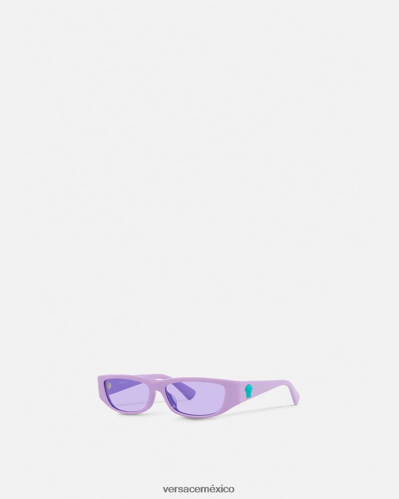 Versace gafas de sol medusas púrpura accesorios niños 84626J2057