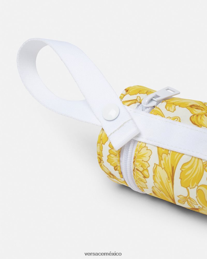 Versace Porta chupete de bebé barroco imprimir accesorios niños 84626J1842